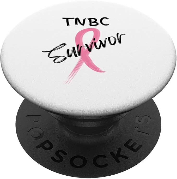Triple Negative Breast Cancer Survivor Pop Socket PopSockets Standard PopGrip