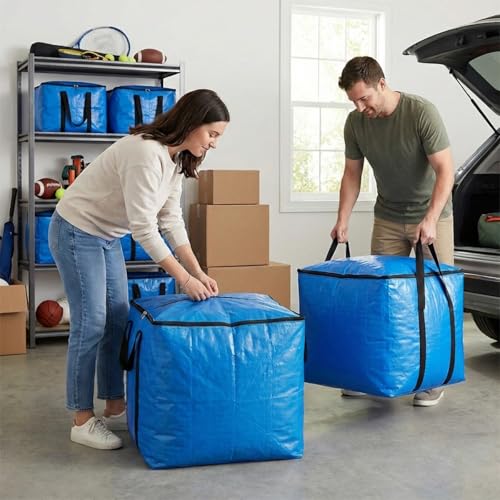 Extra Large Storage Bag (Black, 25"x25"x25") - color: Black, size: 25"x25"x25"