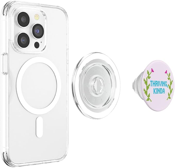 PopSockets Phone Grip – Funny PopSocket - Thriving Kinda PopSockets PopWallet for MagSafe