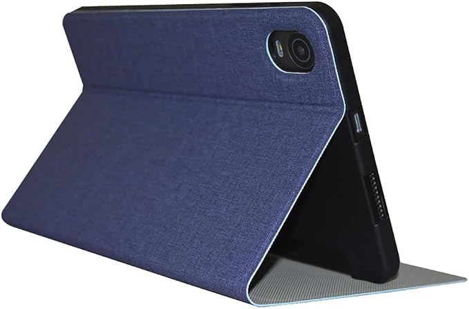 Case for ALLDOCUBE iPlay60 Mini Pro/ALLDOCUBE iPlay60 Mini Turbo Tablet 8.4 inch PU Leather Slim Folio Folding Multi-Viewing Angles Case Cover with Auto Wake/Sleep Soft TPU Back Shell Black