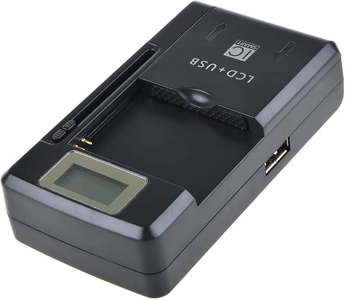 Universal LCD Battery Charger Compatible with Nokia N900 5233 5228 5235 5800XM 5230 Nuron