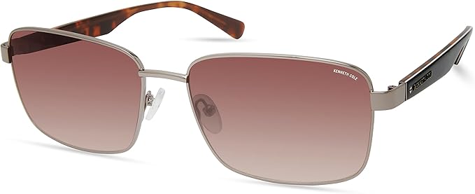 Kenneth Cole mens Rectangular Rectangular Sunglasses