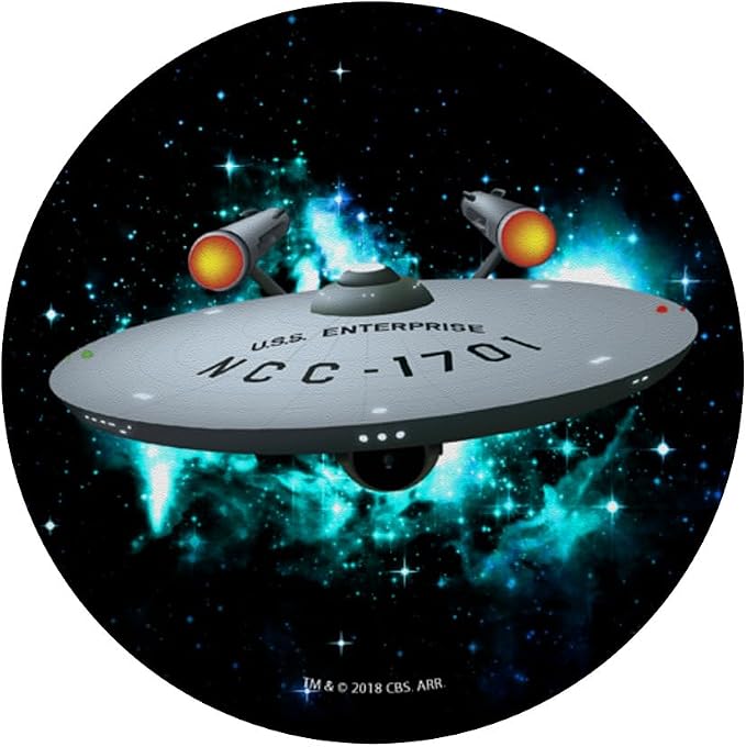 Star Trek U.S.S. Enterprise Portrait PopSockets Adhesive PopGrip