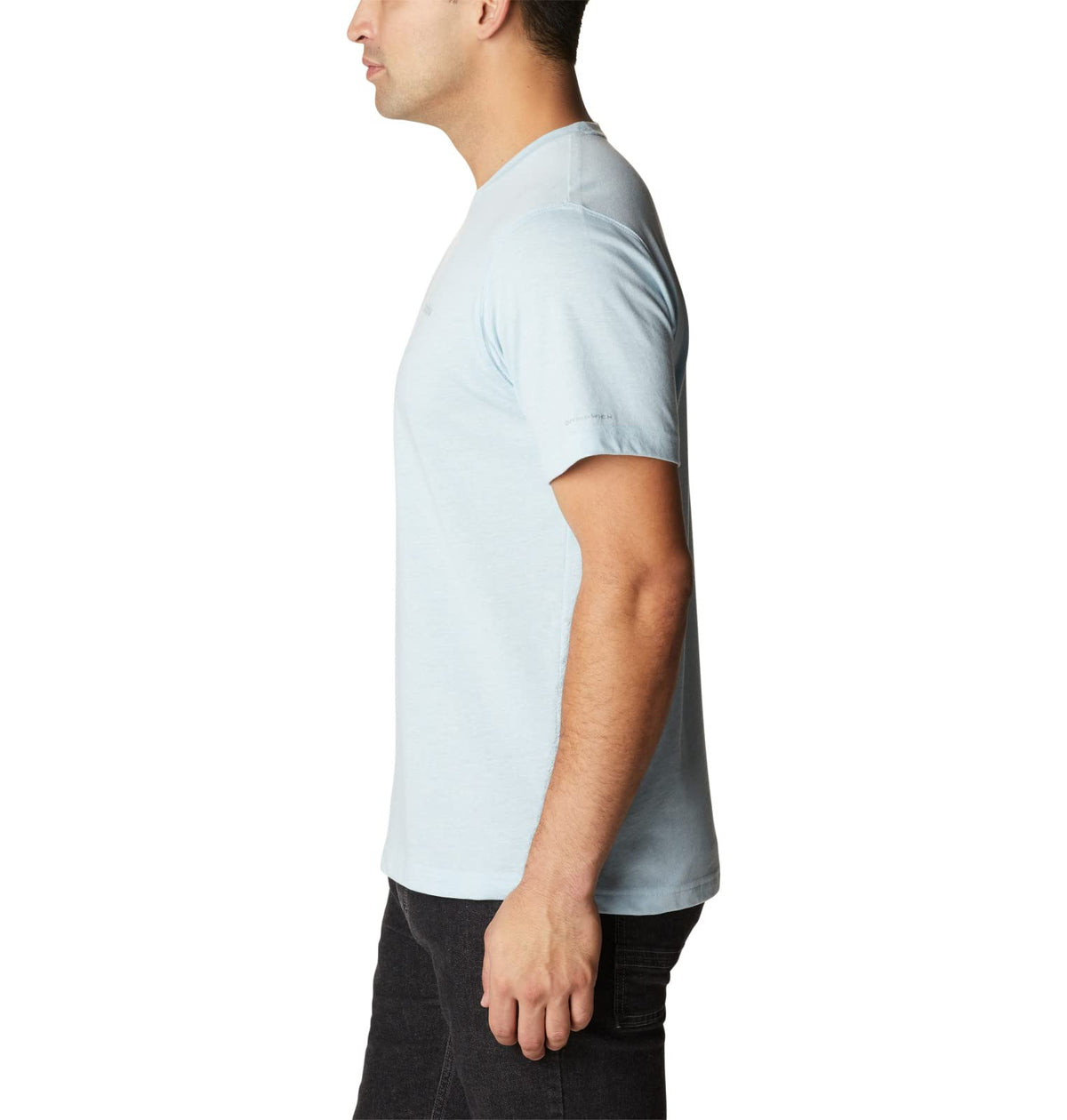 Columbia Men's Big & Tall Thistletown Hills Short Sleeve, Sky Blue Heather, X-Large B&T