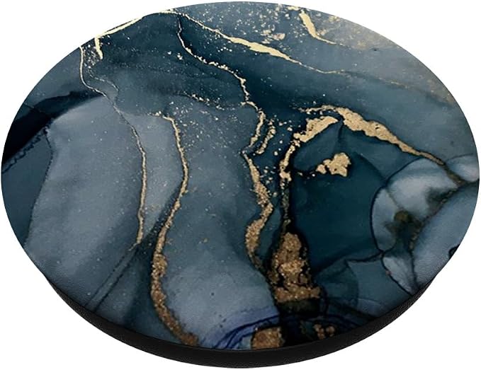 Elegant Turquoise Blue &amp Aqua Ocean Pattern PopSockets PopGrip: Swappable Grip for Phones &amp Tablets