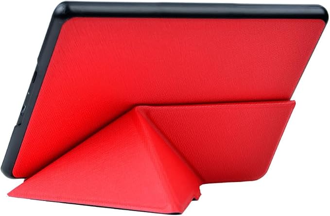 Case for 6.8 Kindle Paperwhite 5 (11th Generation-2021 Release) Standing Origami Slim Shell Cover with Auto Wake/Sleep for Kindle Paperwhite Signature Edition E-Reader Black