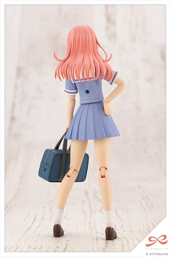 Kotobukiya Sousai Shojo Teien: Madoka Yuki (Touhou High School Summer Clothes) Dreaming Style Milky Marine Plastic Model Kit,Multicolor,JK022