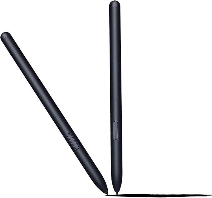 2 Pack Galaxy S7 FE S Pen Replacement Pen for Samsung Galaxy Tab S7/Tab S7 FE Stylus Pen S PenEJ-PT7304096 Pressure SensitivityNoBluetooth(Black)