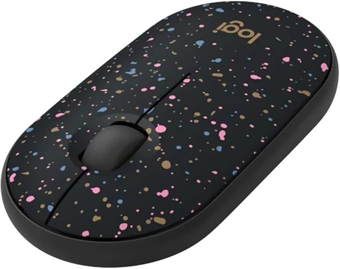 Logitech 910-007281 M340 Design Collection Wireless Mouse - Speckles (Renewed)