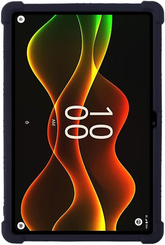 Case for Boost Celero5G TAB 10.9 Inch Tablet 2025 Released - Protective Lightweight Durable Silicone Stand Cover Case (Black)