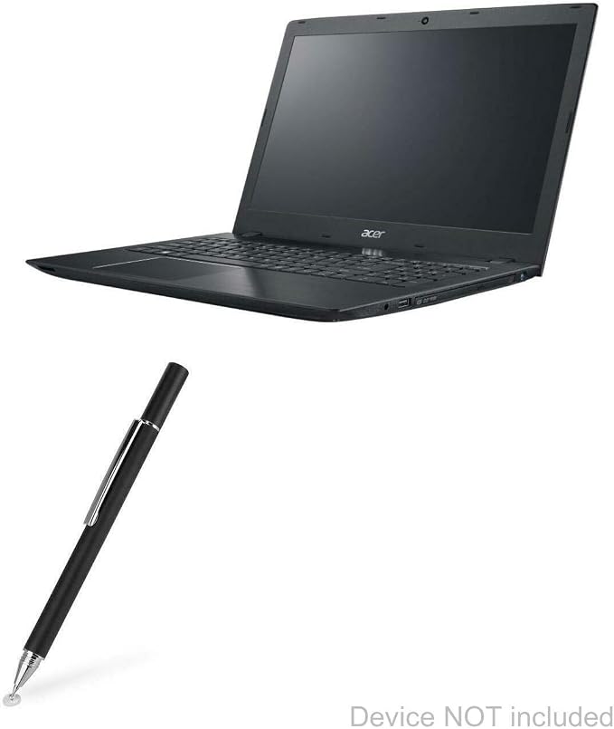 BoxWave Stylus Pen Compatible with Acer Chromebook Spin 311 (R721T) - FineTouch Capacitive Stylus Super Precise Stylus Pen - Jet Black