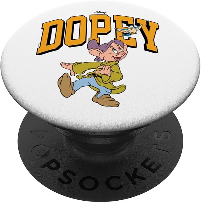 Disney Princess - Snow White Dopey Easily Distracted PopSockets Adhesive PopGrip