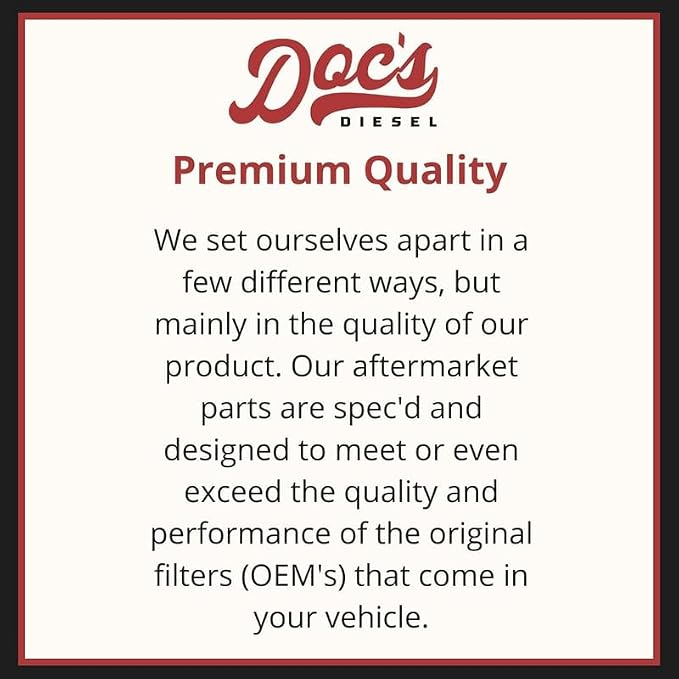 DOC'S Grand Cherokee/Ram 1500 3.0L Diesel Oil Filter 2014-2019 | Replaces