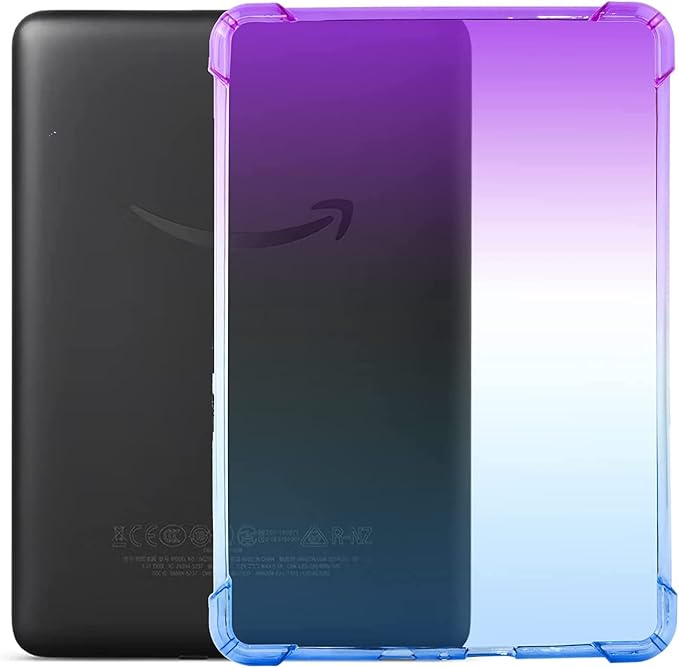 Clear Case for All-New Amazon Kindle Fire Max 11 Tablet (13th Generation 2023 Release) 11 Slim Lightweight Shell Transparent Soft TPU Back Shockproof Crystal Reinforced Corner Cover Clear