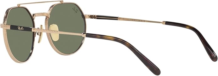 Ray-Ban Unisex Rb8265 Jack II Titanium Round Sunglasses