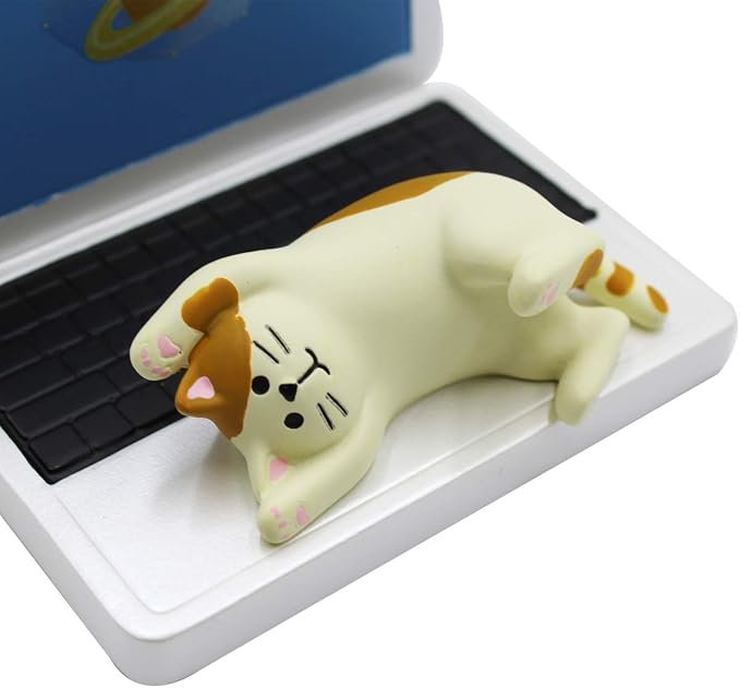 BOLLEY JOSS Desk Cell Phone Holder Stand Pink Sofa with Cute Cat Kitty for Office Free You Hands Home Ornament