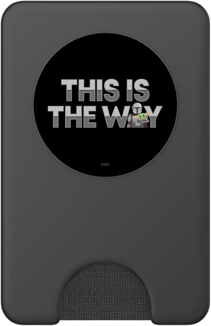 Star Wars The Mandalorian Mando &amp the Child This Is The Way PopSockets Adhesive PopGrip
