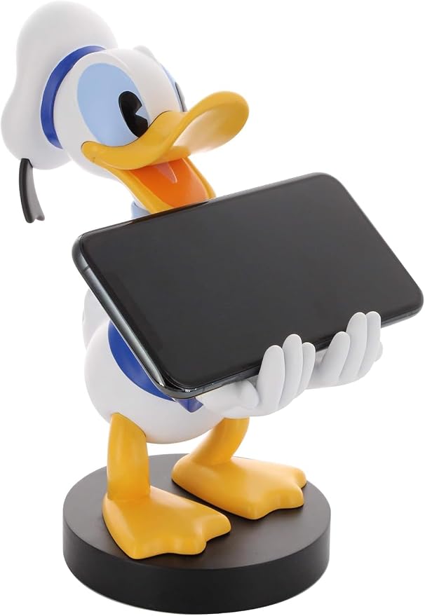 Exquisite Gaming: Disney Classics: Donald Duck - Original Gaming Controller &amp Phone Holder Device Stand Cable Guys Licensed Figure Small
