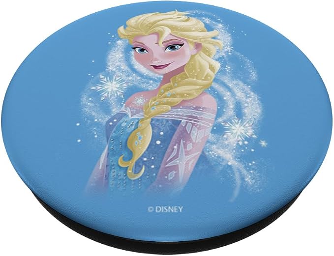 Disney Frozen Elsa Snowflake Swirls PopSockets Standard PopGrip