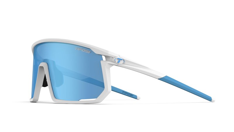 Tifosi Optics Moab Sunglasses (Matte White (Clarion Blue/AC Red/Clear))