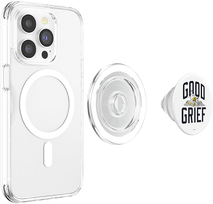 Peanuts Charlie Brown Good Grief PopSockets Adhesive PopGrip