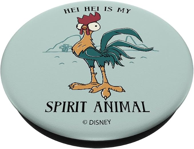 Disney Moana HEI HEI is My Spirit Animal PopSockets Adhesive PopGrip