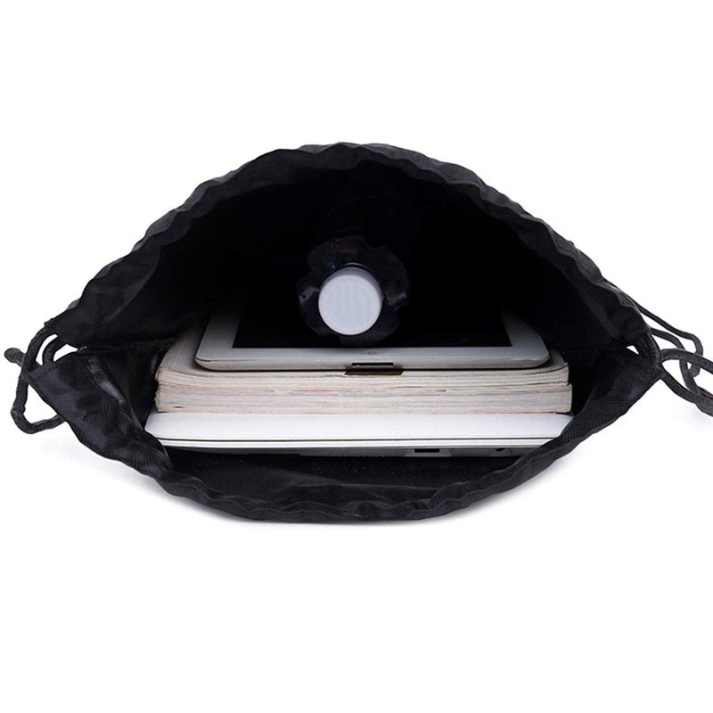 GoodtoU Drawstring Bags, Nylon Backpack Draw String Gym Bag for Sport, Traveling, Team (16 Colors, 80Pcs)