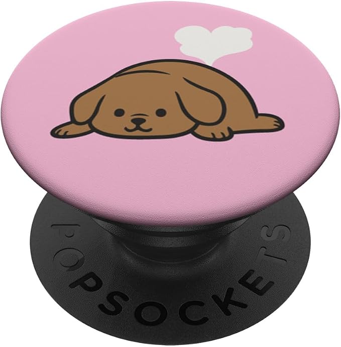 PopSockets Phone Grip Dog - Sleeper Pupper PopSockets Adhesive PopGrip