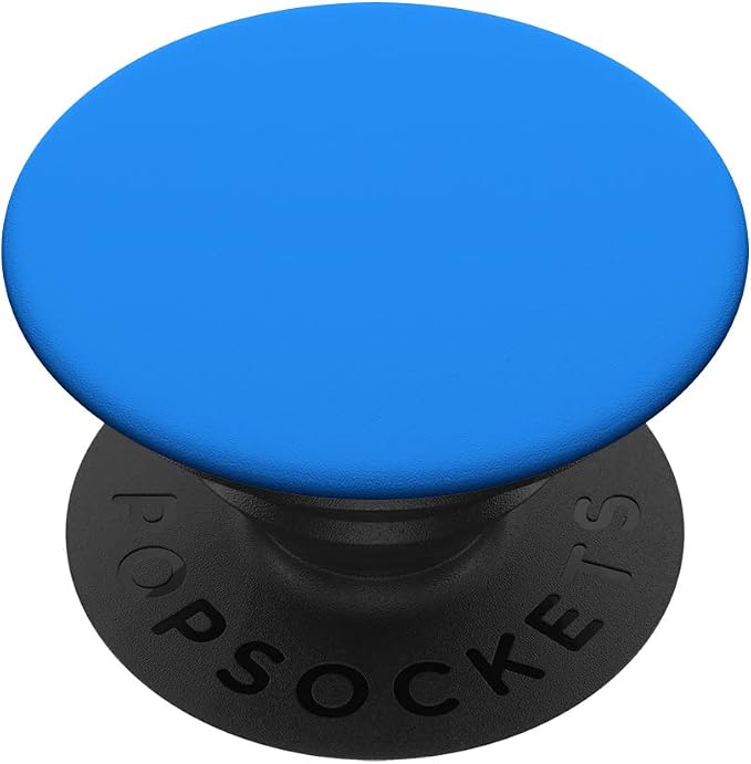 PopSockets Phone Grip with Expanding Kickstand - Bright Blue PopSockets Adhesive PopGrip