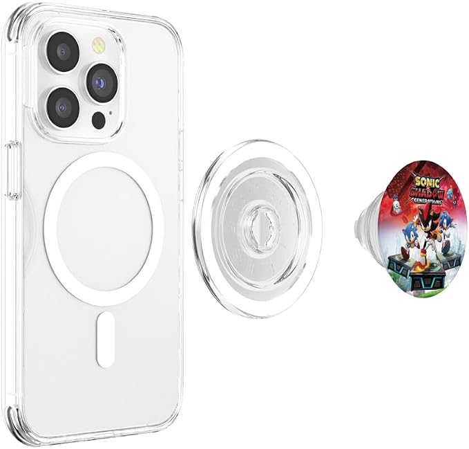 Sonic The Hedgehog Sonic X Shadow Generations - Key Art PopSockets Adhesive PopGrip