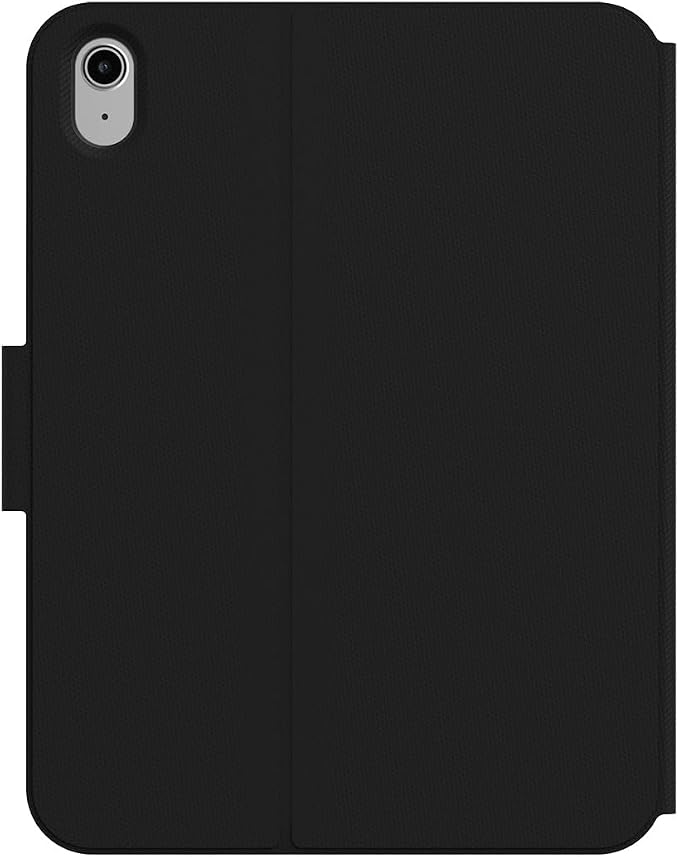 Incipio - SureView Protective Folio Case for iPad 10th Gen Lightweight Slim Cover with Adjustable Stand Scratch Protection (Black)