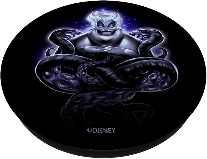 Disney Villains Ursula Purple Hue Portrait PopSockets Adhesive PopGrip