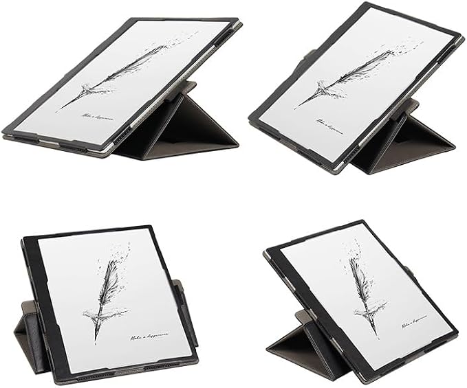 Case Compatible with Fro BOOX Note Max Tablet 13.3inch Tablet Case e-Book Folding Stand Protective Cover with Pencil Holder and Wrist Strap Full Protectio (Note Max/Tab X C/T13C 13.3 2024)
