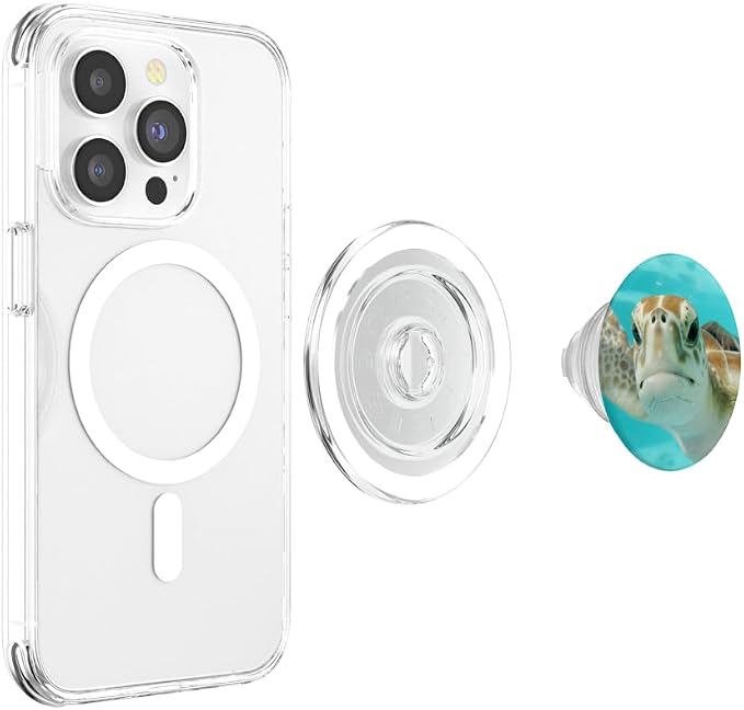 Pop out Cell Phones holder underwater Ocean Sea Turtles PopSockets Adhesive PopGrip