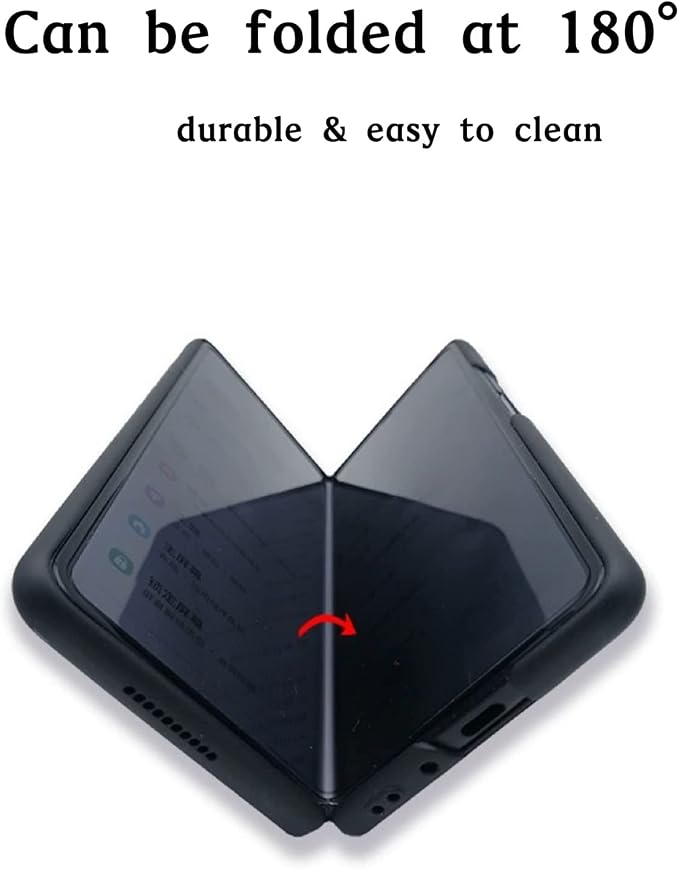 2+2 Pack Privacy Matte Screen Protector for Google Pixel 9 Pro Fold Anti-peep 1PCS Outside +1PCS Inside Soft Film+2 PCS Lens Protector