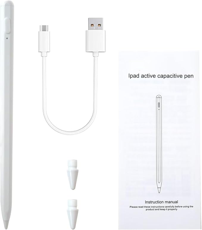 2023 New Touch Screen Stylus Pen Compatible for iPad 2021 9th gen/2020 8th gen/2019 7th gen/2018 6th gen - Black