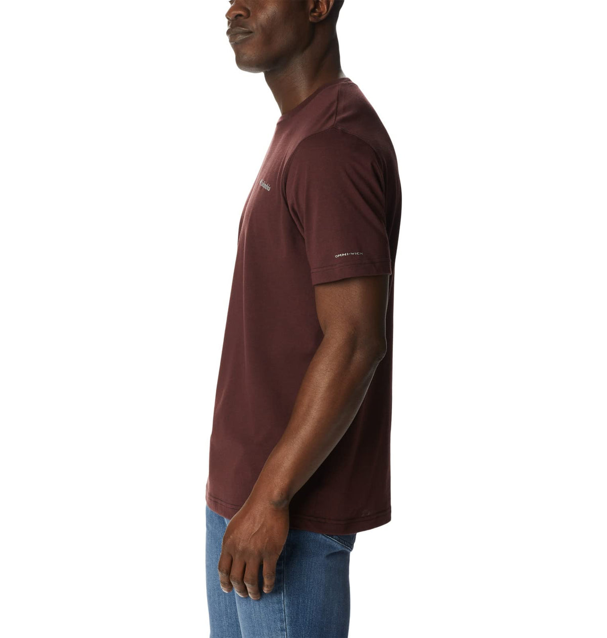 Columbia Men's Thistletown Hills Short Sleeve, Elderberry/Black, 6X Big