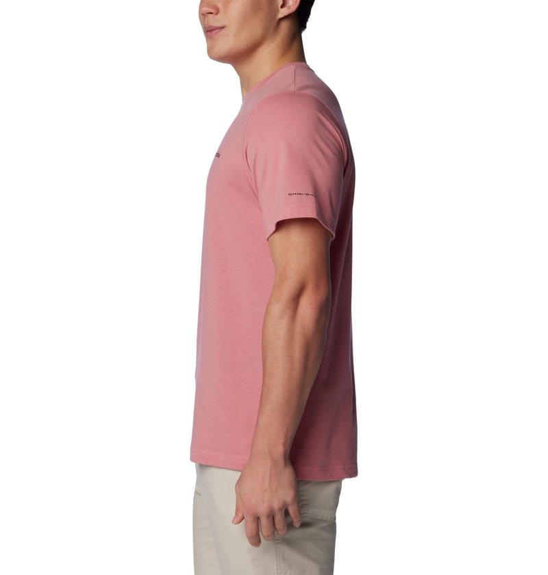 Columbia Men's Thistletown Hills Short Sleeve, Pink Agave, XX-Large