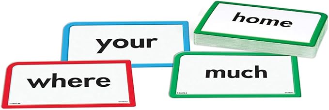 Trend Enterprises Sight Words Bundle - Pocket Flash Cards Set - for Home, Travel, Classroom
