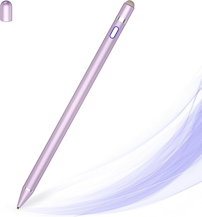 Active Stylus Pen for Touch ScreensDual Pen Tips for iOS &amp Android Drawing &amp WritingHigh Precise Digital Pencil for Apple iPhone 16/15/14/13/12/11/X/8iPad Air/Pro/MiniPhone/Tablet/Sam-sung