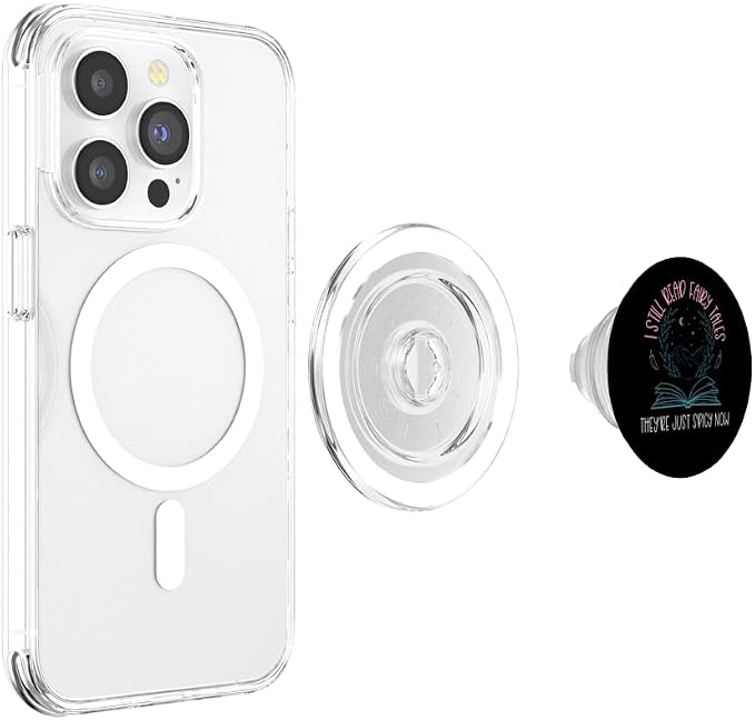 Spicy Book Lover Women Who Love to Read Romance Fantasy PopSockets PopGrip for MagSafe