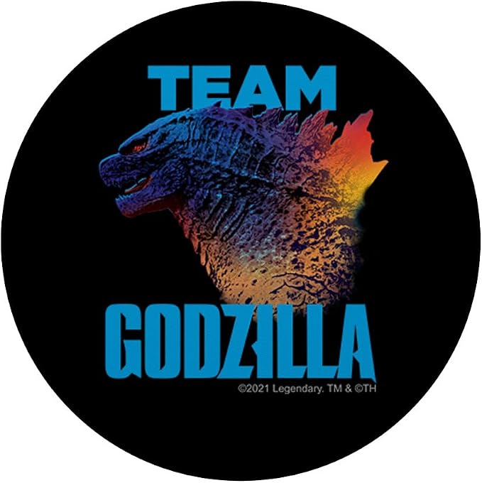 Godzilla vs Kong - Official Team Godzilla Neon PopSockets Adhesive PopGrip
