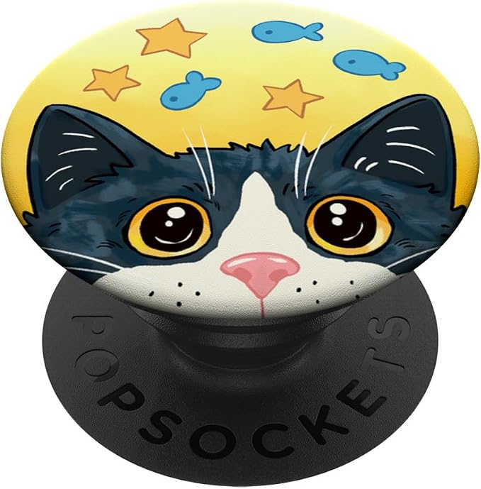 PopSockets Phone Grip – Cat PopSocket - Boss The Cat PopSockets PopGrip for MagSafe