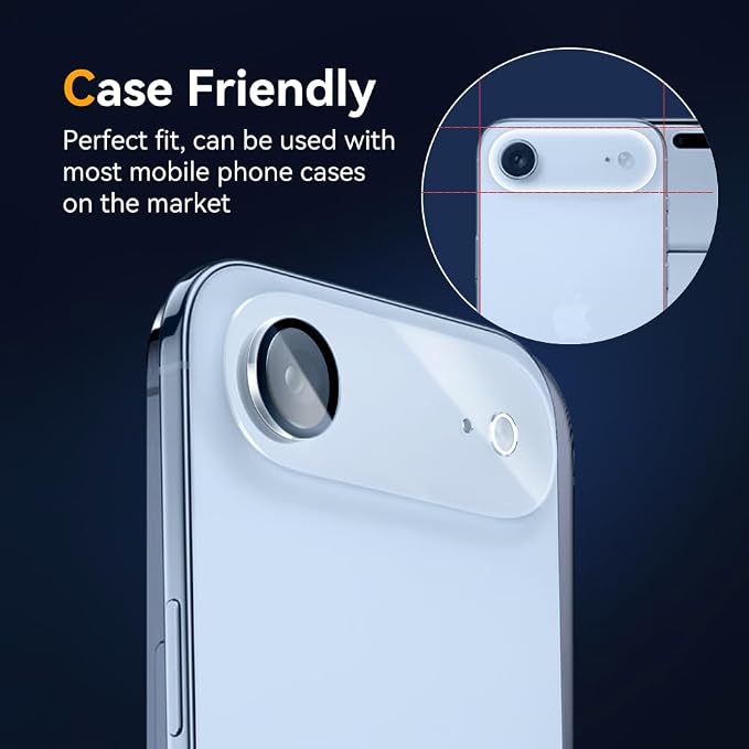 Camera Lens Protector for iPhone 13 Pro 6.1 &amp iPhone 13 Pro Max 6.79H Tempered Glass，Ultra HD Scratch Resistance Easy to Install，Case Friendly，[Does not Affect Night Shots] 3-Pack