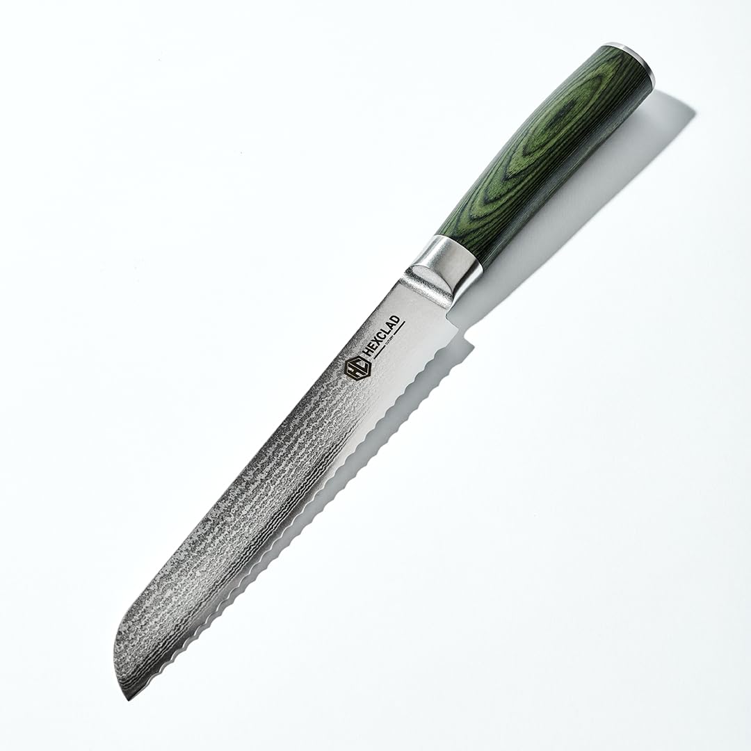 HexClad 5" Japanese Damascus Stainless Steel Utility Knife