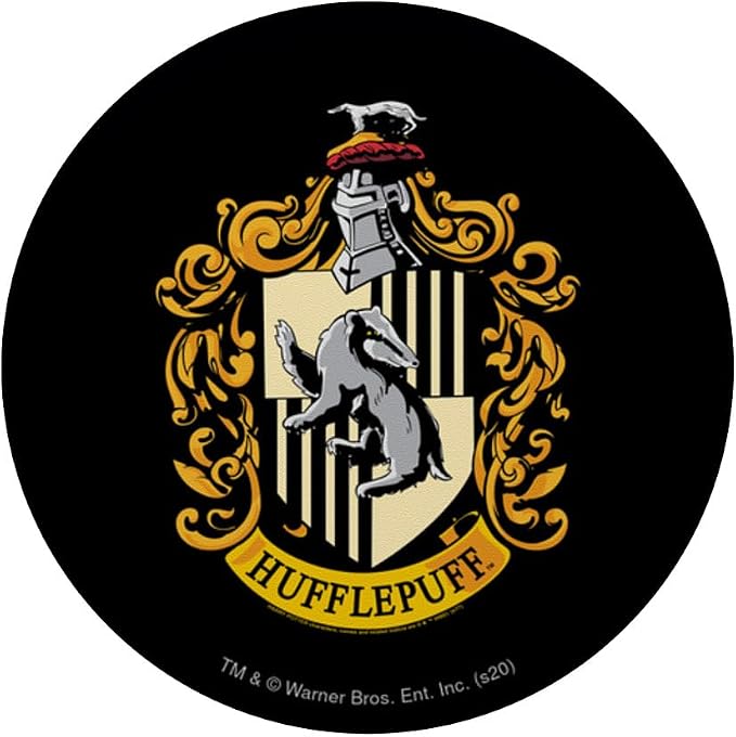 Harry Potter Hufflepuff House Crest PopSockets Adhesive PopGrip