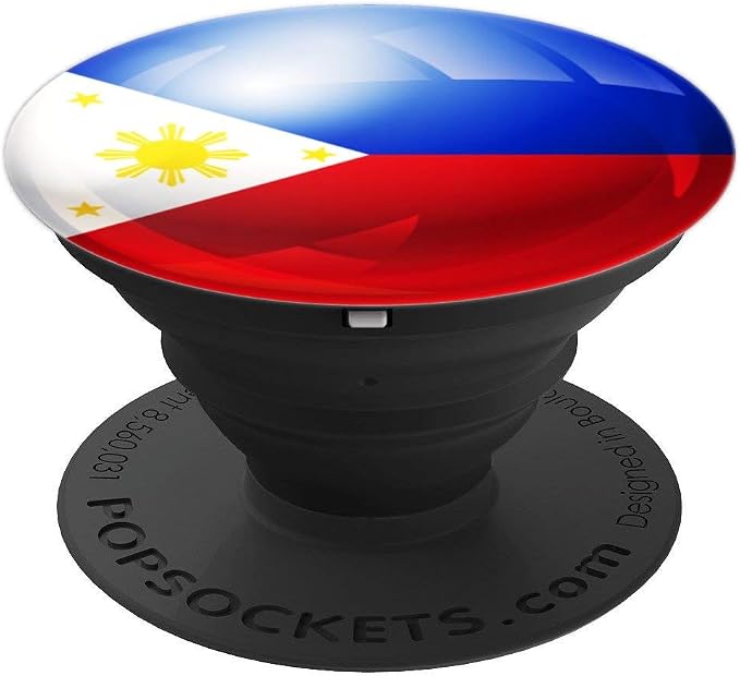 Flag of Philippines Flag Design Filipino Flags for Family PopSockets Standard PopGrip