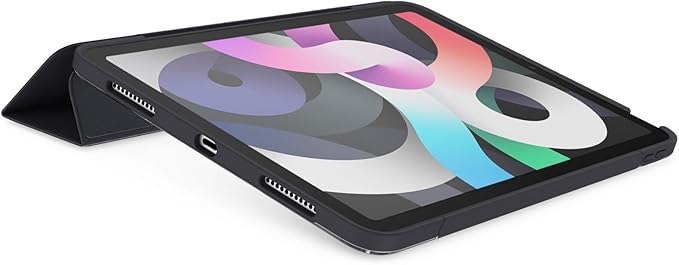 OtterBox - Symmetry Series 360 Elite Case for 11" iPad Air M2/4th/5th Gen - Scratch-Resistant Tablet Case with Folio and Apple Pencil Holder (Scholar Grey)