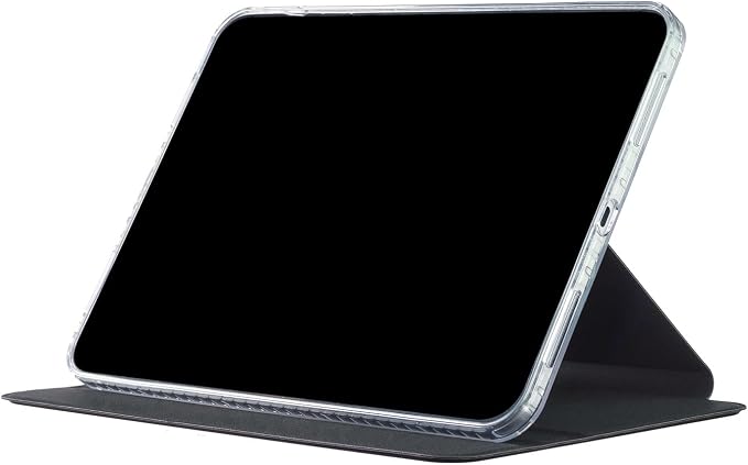 iPad Pro 11'' (M5 2025) (M4 2024) Case DMaos Magnetic Detachable Smart Cover 360 Rotation Foldable Stand - Black