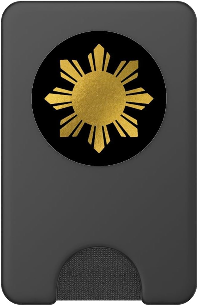 Philippines Flag Sun Filipino Pinoy PopSockets Adhesive PopGrip